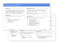 ideal customer profile icp template and definition